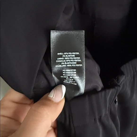 Babaton Aritzia Classic Black Sleeveless Jumpsuit - Picture 6 of 7